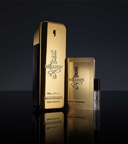 Paco Rabanne 1 Million EDT Spray - Notes of Leather, Amber and Tangerine  for Rebellious Men